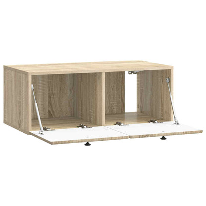 Wall-Mounted TV Cabinet 78.5 x 41 x 30 cm Sonoma Oak