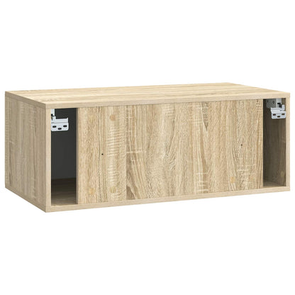 Wall-Mounted TV Cabinet 78.5 x 41 x 30 cm Sonoma Oak