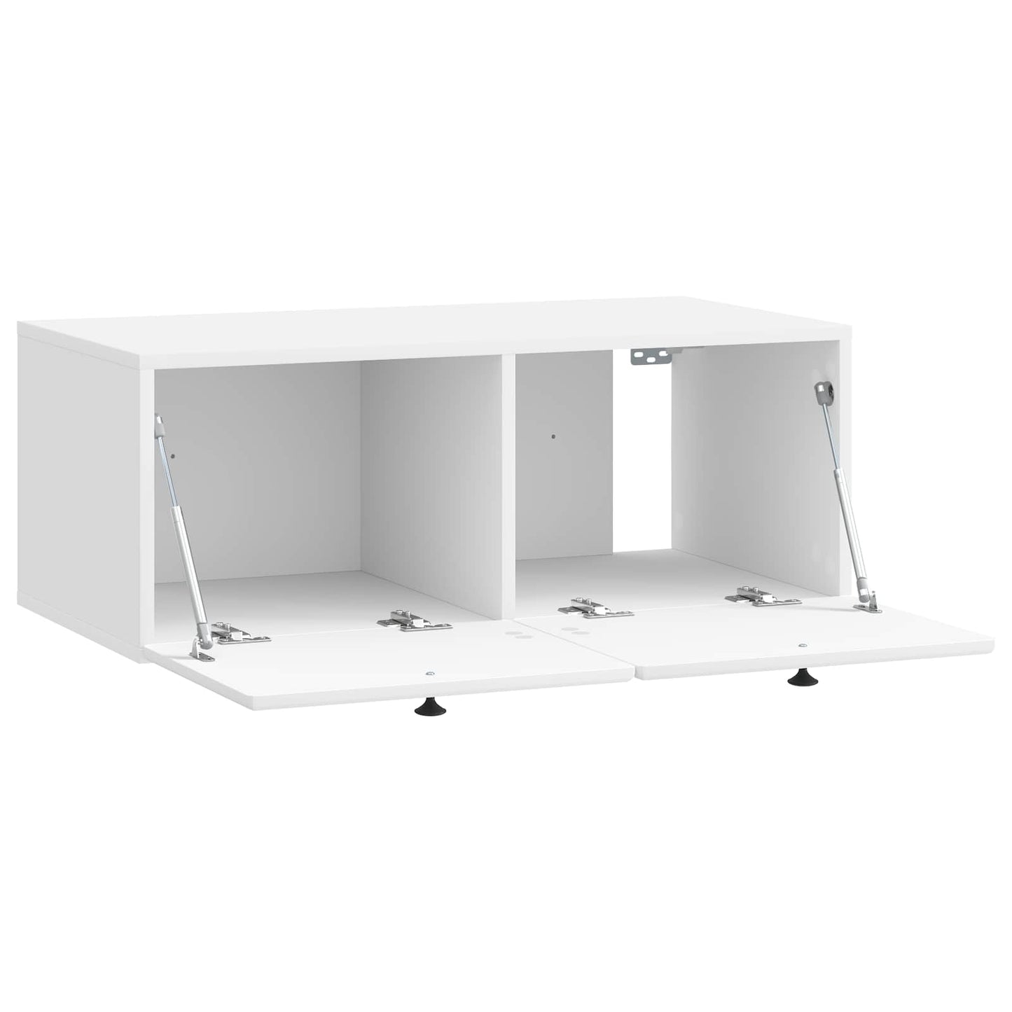 Wall-Mounted TV Cabinet 78.5 x 41 x 30 cm High Gloss White