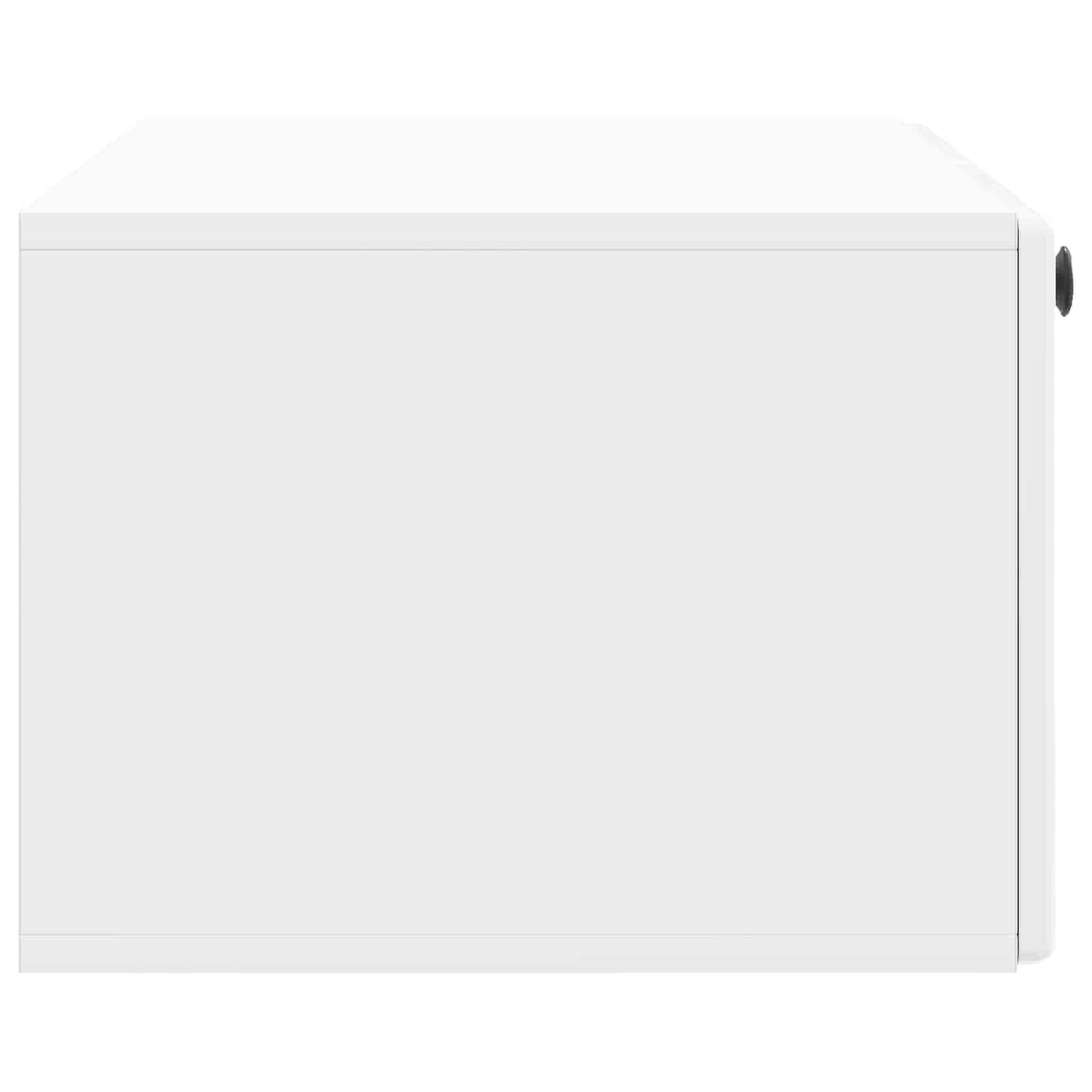 Wall-Mounted TV Cabinet 78.5 x 41 x 30 cm High Gloss White