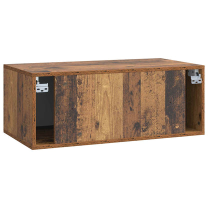 Wall-Mounted TV Cabinet 78.5 x 41 x 30 cm Old Wood