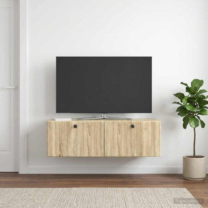 Wall-Mounted TV Cabinet 98 x 41 x 30 cm Sonoma Oak
