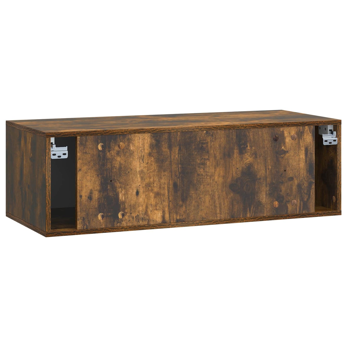 Wall-Mounted TV Cabinet 98 x 41 x 30 cm Smoked Oak