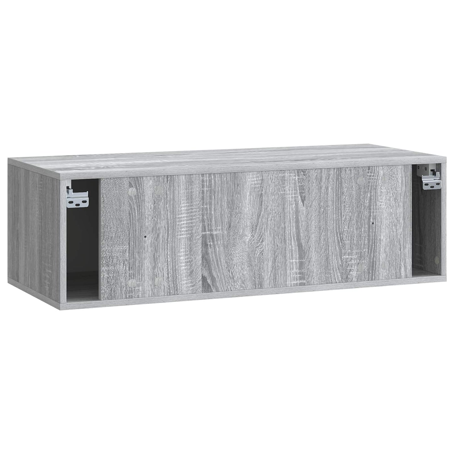Wall-Mounted TV Cabinet 98 x 41 x 30 cm Grey Sonoma