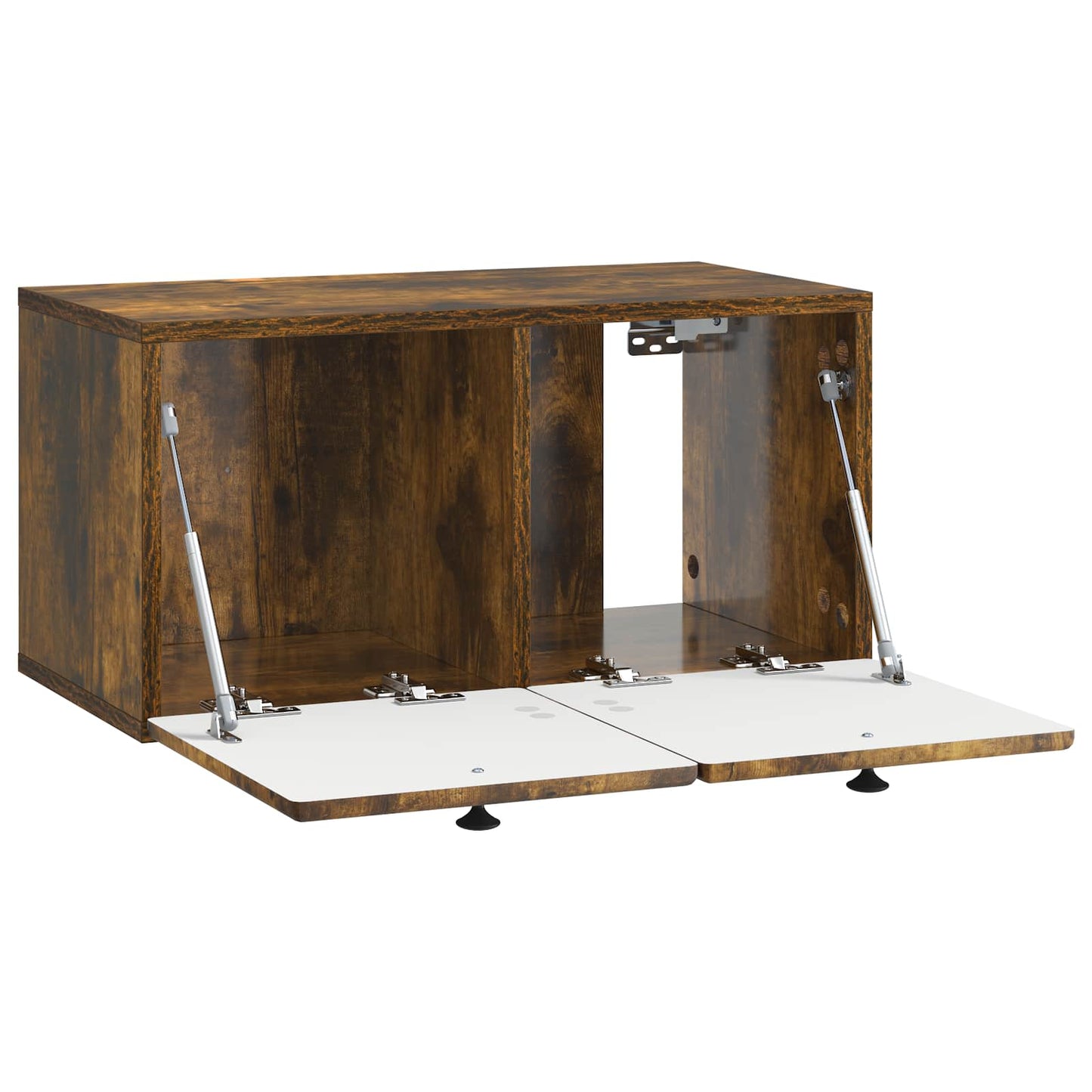 Wall-Mounted TV Cabinet 59.5 x 31 x 30 cm Smoked Oak