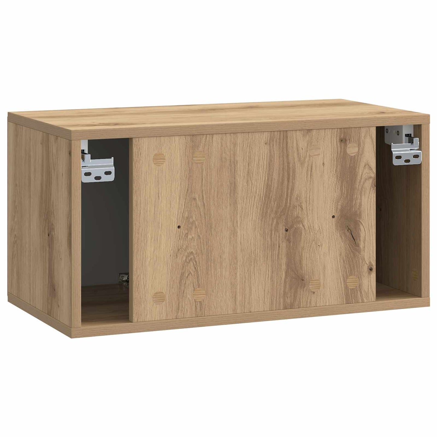 Wall-Mounted TV Cabinet 59.5 x 31 x 30 cm Artisan Oak