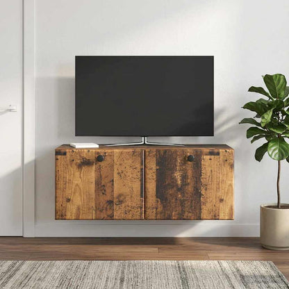 Wall-Mounted TV Cabinet 78.5 x 31 x 30 cm Old Wood
