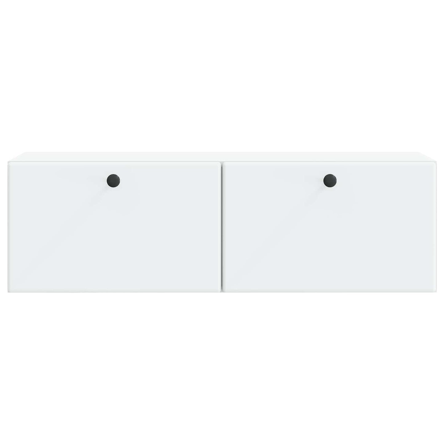 Wall-Mounted TV Cabinet 98 x 31 x 30 cm White Engineered Wood