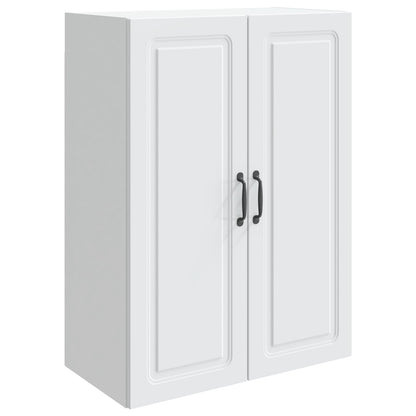 Wall-Mounted Cabinet White 66 x 34.5 x 90 cm Engineered Wood