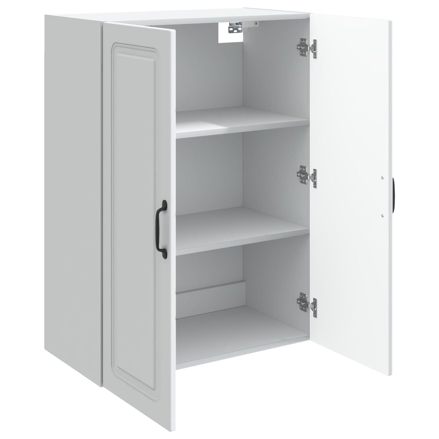 Wall-Mounted Cabinet White 66 x 34.5 x 90 cm Engineered Wood