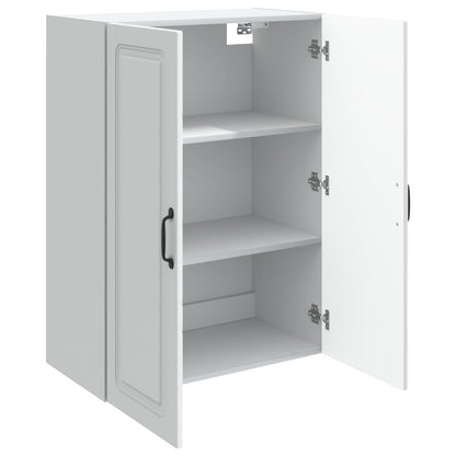 Wall-Mounted Cabinet White 66 x 34.5 x 90 cm Engineered Wood