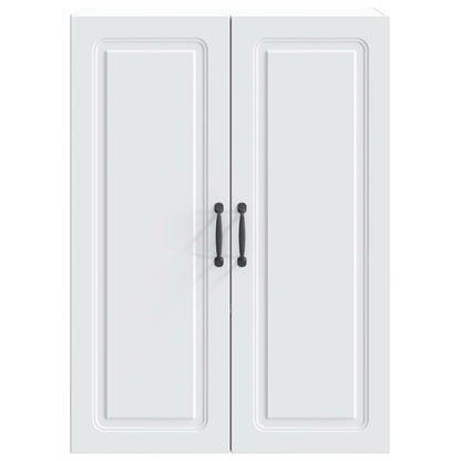 Wall-Mounted Cabinet White 66 x 34.5 x 90 cm Engineered Wood