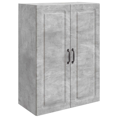Wall-Mounted Cabinet Concrete Grey 66 x 34.5 x 90 cm
