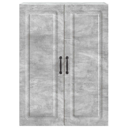 Wall-Mounted Cabinet Concrete Grey 66 x 34.5 x 90 cm