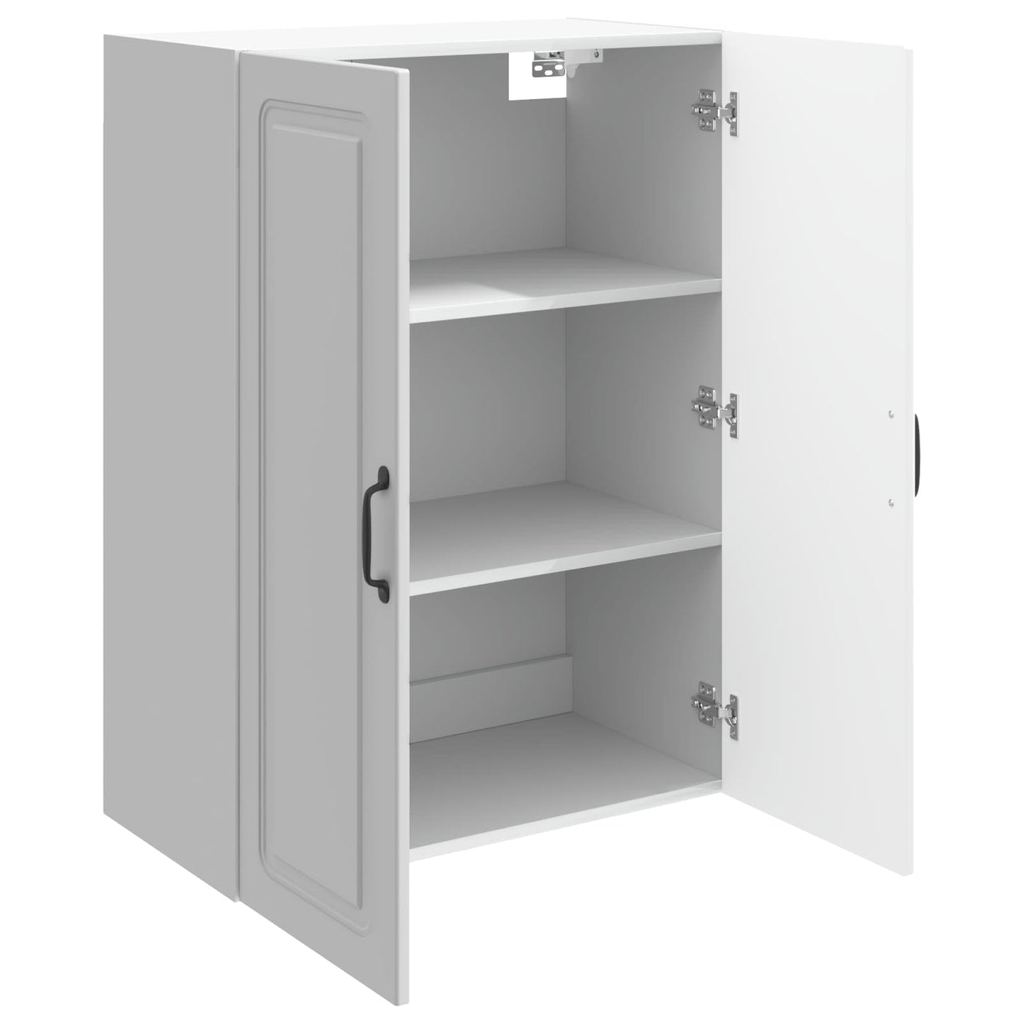 Wall-Mounted Cabinet High Gloss White 66 x 34.5 x 90 cm