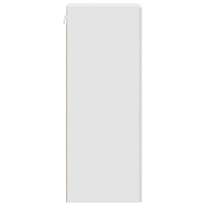Wall-Mounted Cabinet High Gloss White 66 x 34.5 x 90 cm