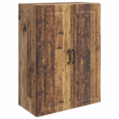 Wall-Mounted Cabinet Old Wood 66 x 34.5 x 90 cm Engineered Wood