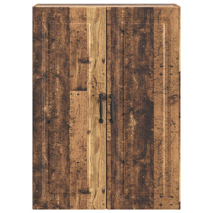Wall-Mounted Cabinet Old Wood 66 x 34.5 x 90 cm Engineered Wood