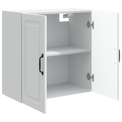 Wall-Mounted Cabinet White 59 x 31 x 60 cm Engineered Wood