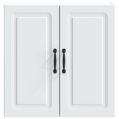 Wall-Mounted Cabinet White 59 x 31 x 60 cm Engineered Wood