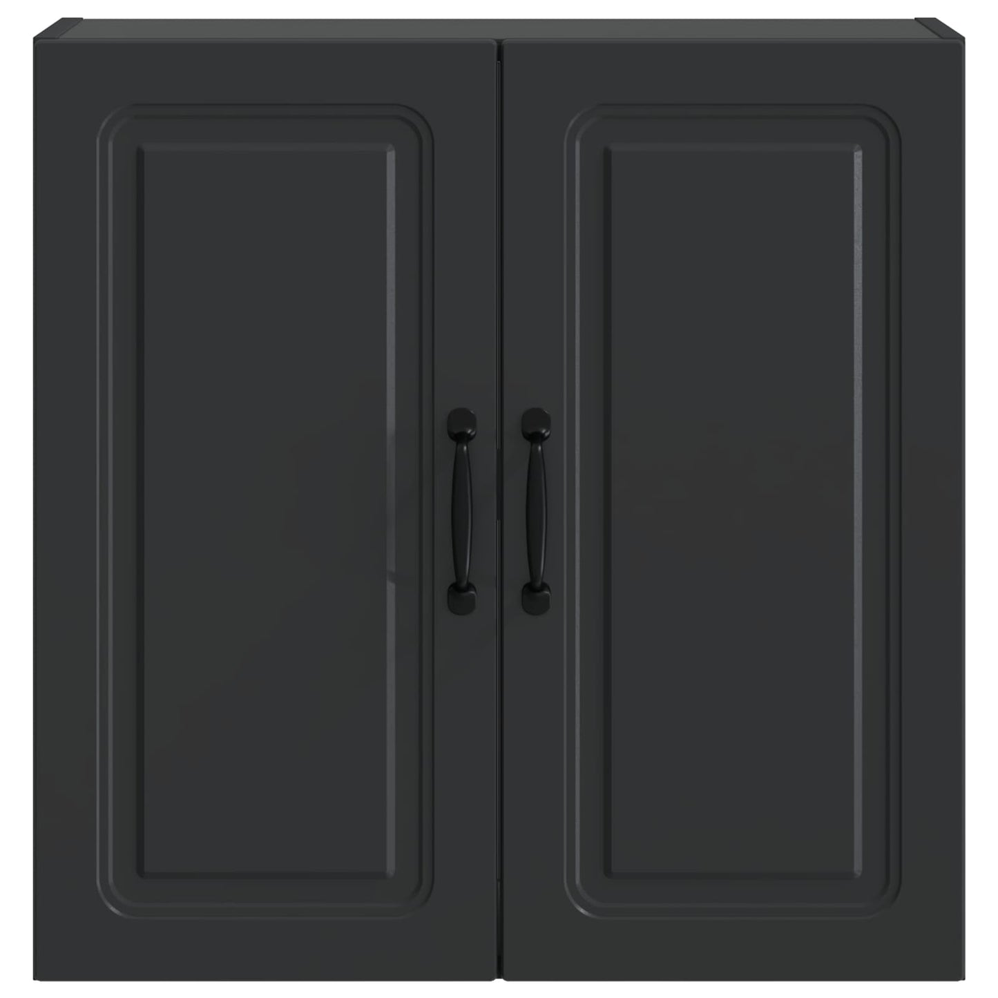 Wall-Mounted Cabinet Black 59 x 31 x 60 cm Engineered Wood