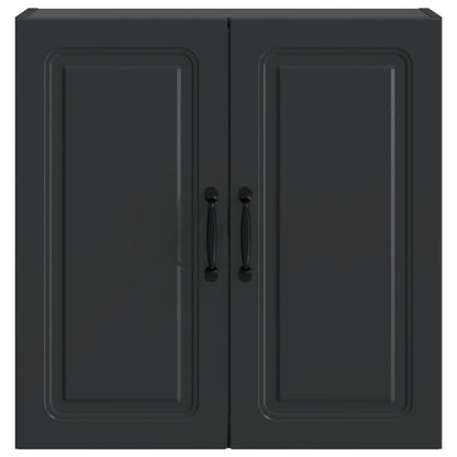 Wall-Mounted Cabinet Black 59 x 31 x 60 cm Engineered Wood