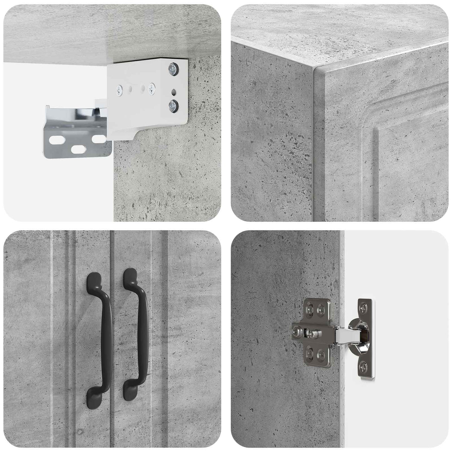 Wall-Mounted Cabinet 59 x 31 x 60 cm Engineered Wood