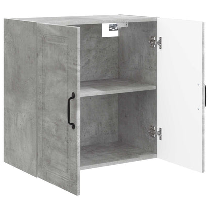 Wall-Mounted Cabinet Concrete Grey 59 x 31 x 60 cm