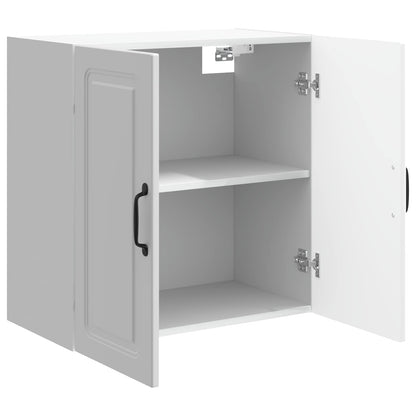 Wall-Mounted Cabinet High Gloss White 59 x 31 x 60 cm