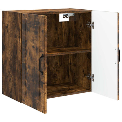 Wall-Mounted Cabinet Smoked Oak 59 x 31 x 60 cm Engineered Wood