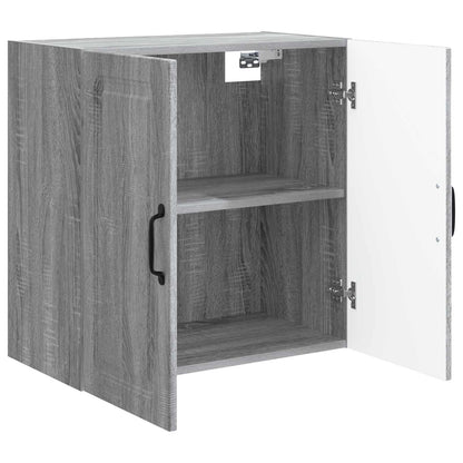 Wall-Mounted Cabinet Grey Sonoma 59 x 31 x 60 cm
