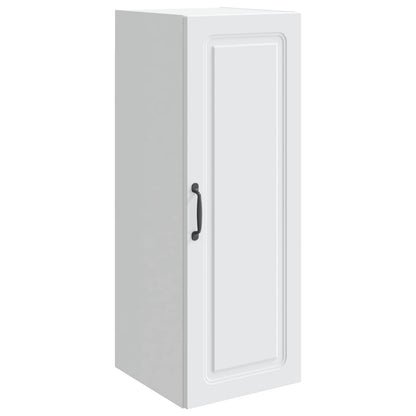 Wall-Mounted Cabinet White 33 x 34.5 x 90 cm Engineered Wood