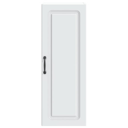 Wall-Mounted Cabinet White 33 x 34.5 x 90 cm Engineered Wood