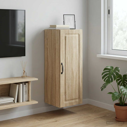 Wall-Mounted Cabinet 33 x 34.5 x 90 cm Engineered Wood