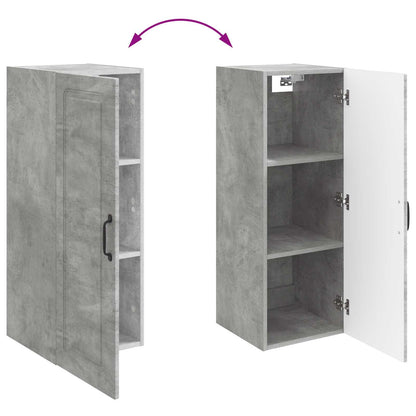 Wall-Mounted Cabinet 33 x 34.5 x 90 cm Engineered Wood