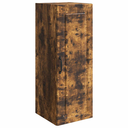 Wall-Mounted Cabinet Smoked Oak 33 x 34.5 x 90 cm