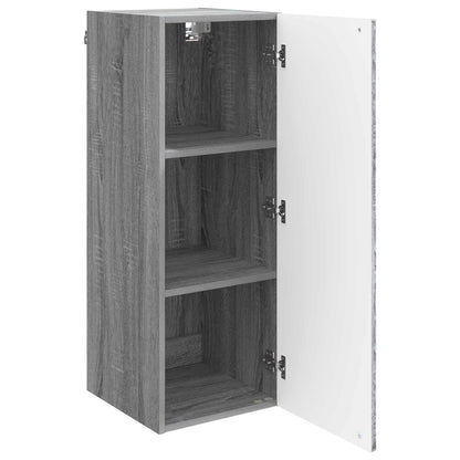 Wall-Mounted Cabinet Grey Sonoma 33 x 34.5 x 90 cm
