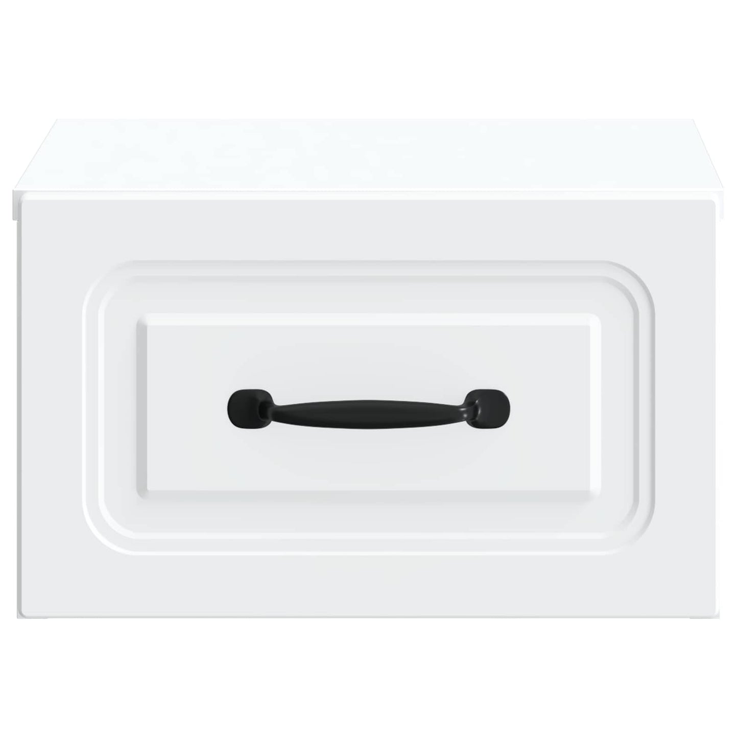 Wall-Mounted Bedside Cabinet White 34.5 x 33 x 20 cm