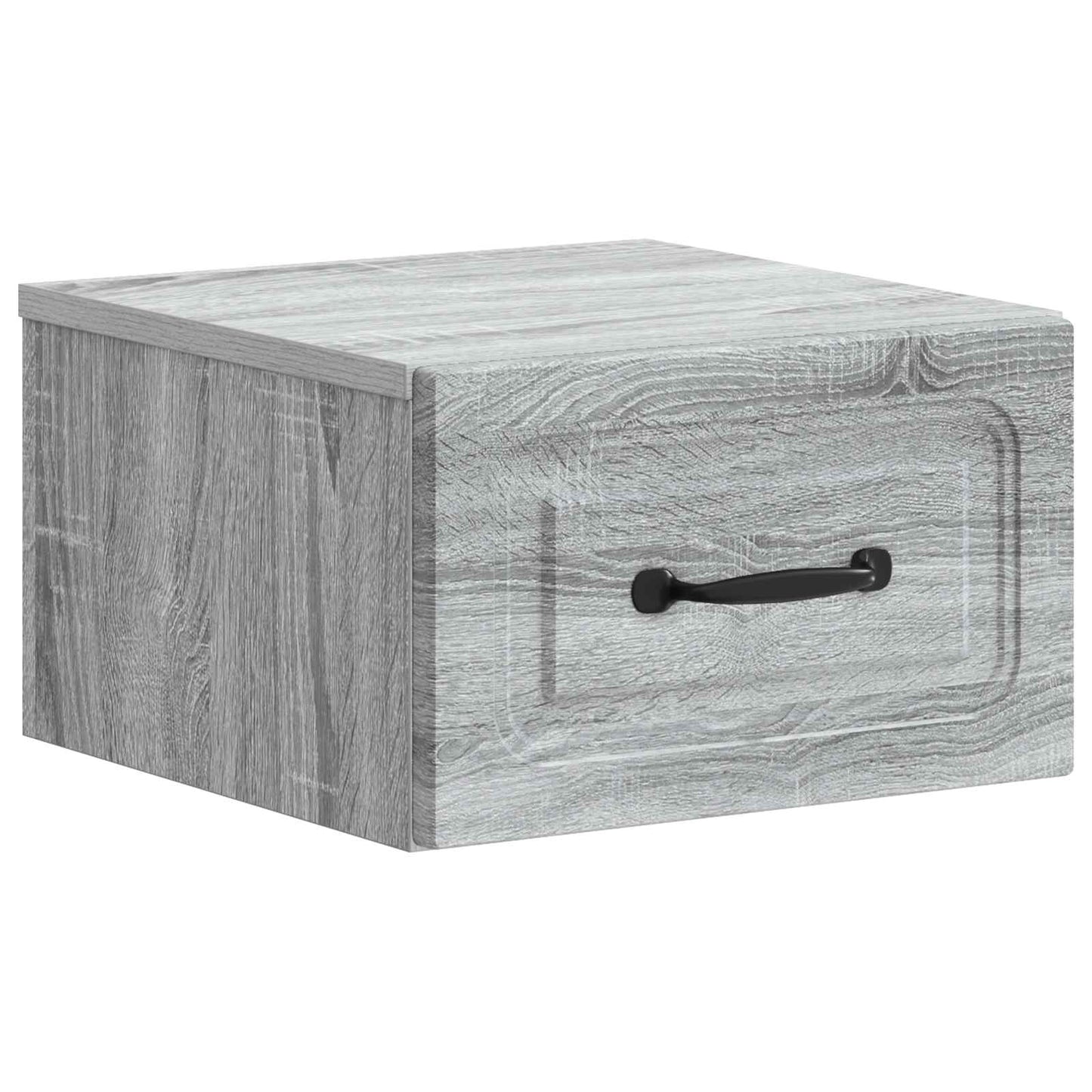 Wall-Mounted Bedside Cabinet 2 pcs Grey Sonoma Engineered Wood