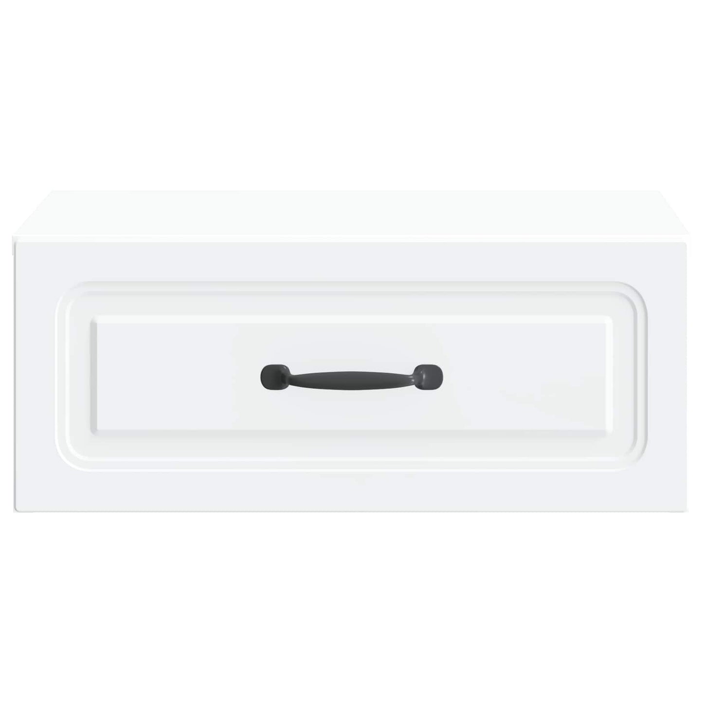 Wall-Mounted Bedside Cabinet White 49 x 34.5 x 20 cm