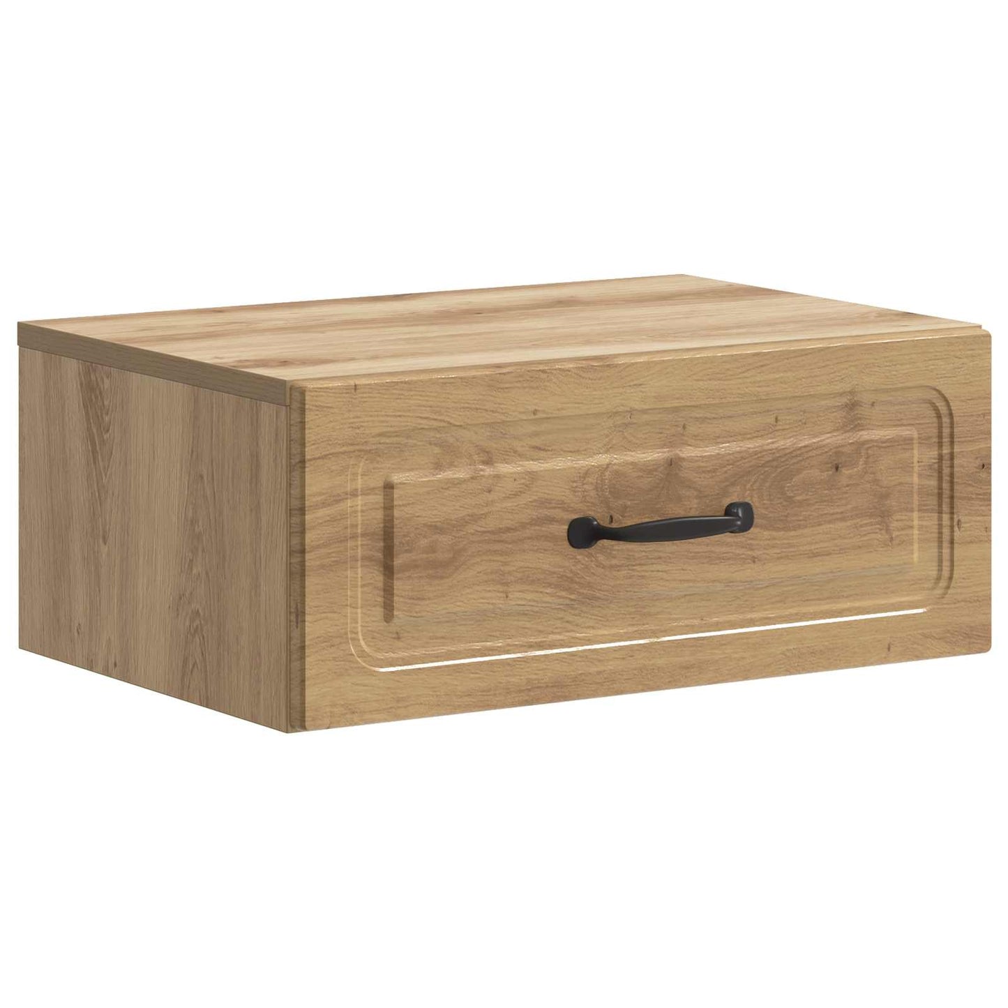 Wall-Mounted Bedside Cabinet Artisan Oak 49 x 34.5 x 20 cm
