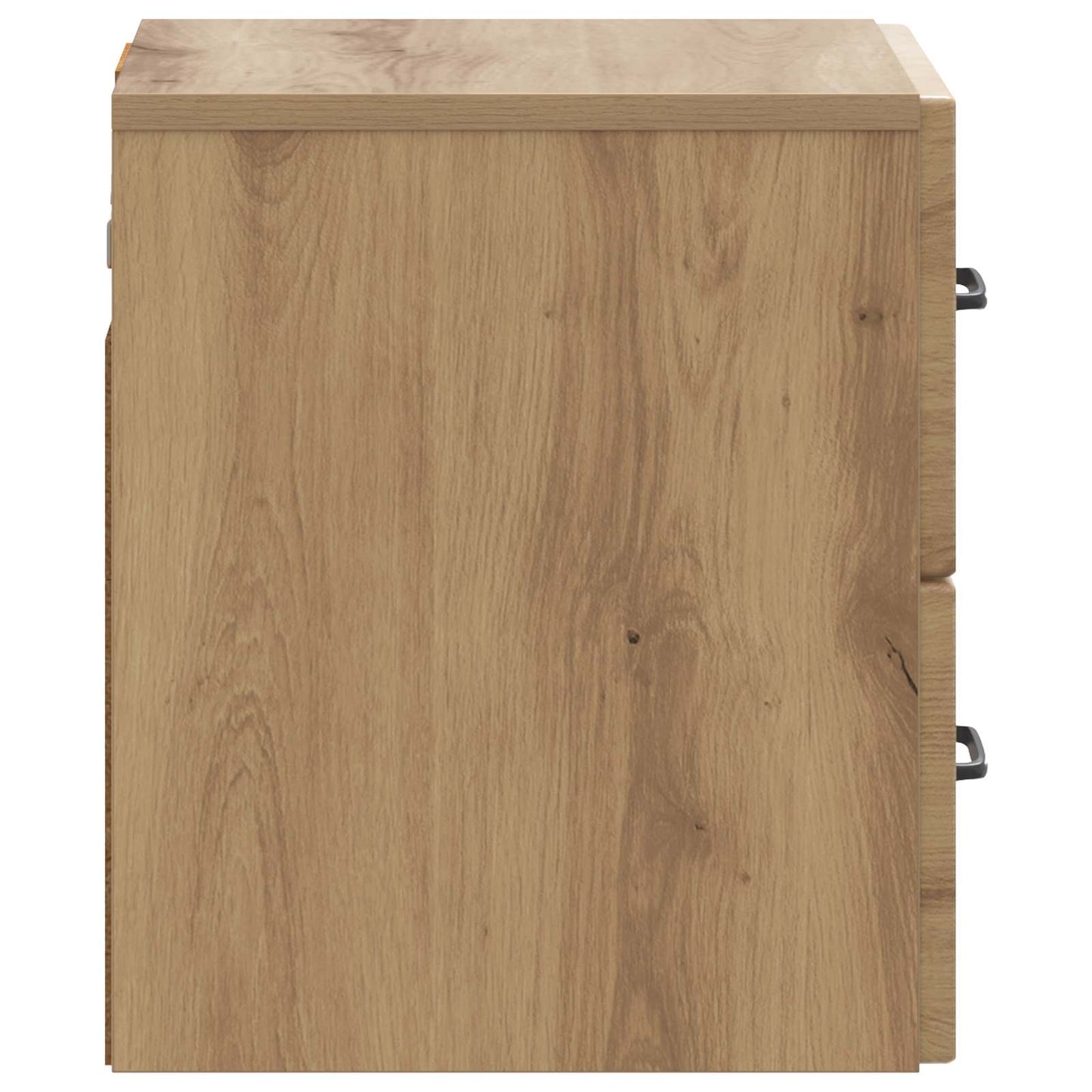 Wall-Mounted Bedside Cabinet Artisan Oak 34.5 x 33 x 40 cm