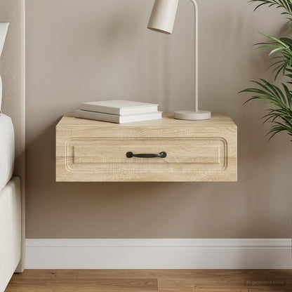 Wall-Mounted Side Table Sonoma Oak 59 x 34.5 x 17 cm