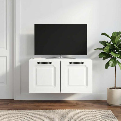 Wall-Mounted TV Cabinet White 59.5 x 41 x 30 cm Engineered Wood