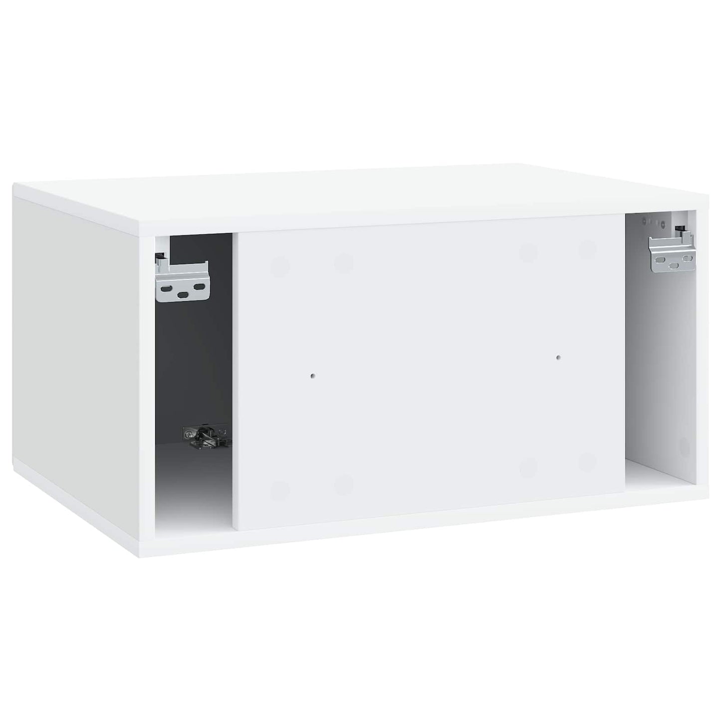 Wall-Mounted TV Cabinet White 59.5 x 41 x 30 cm Engineered Wood