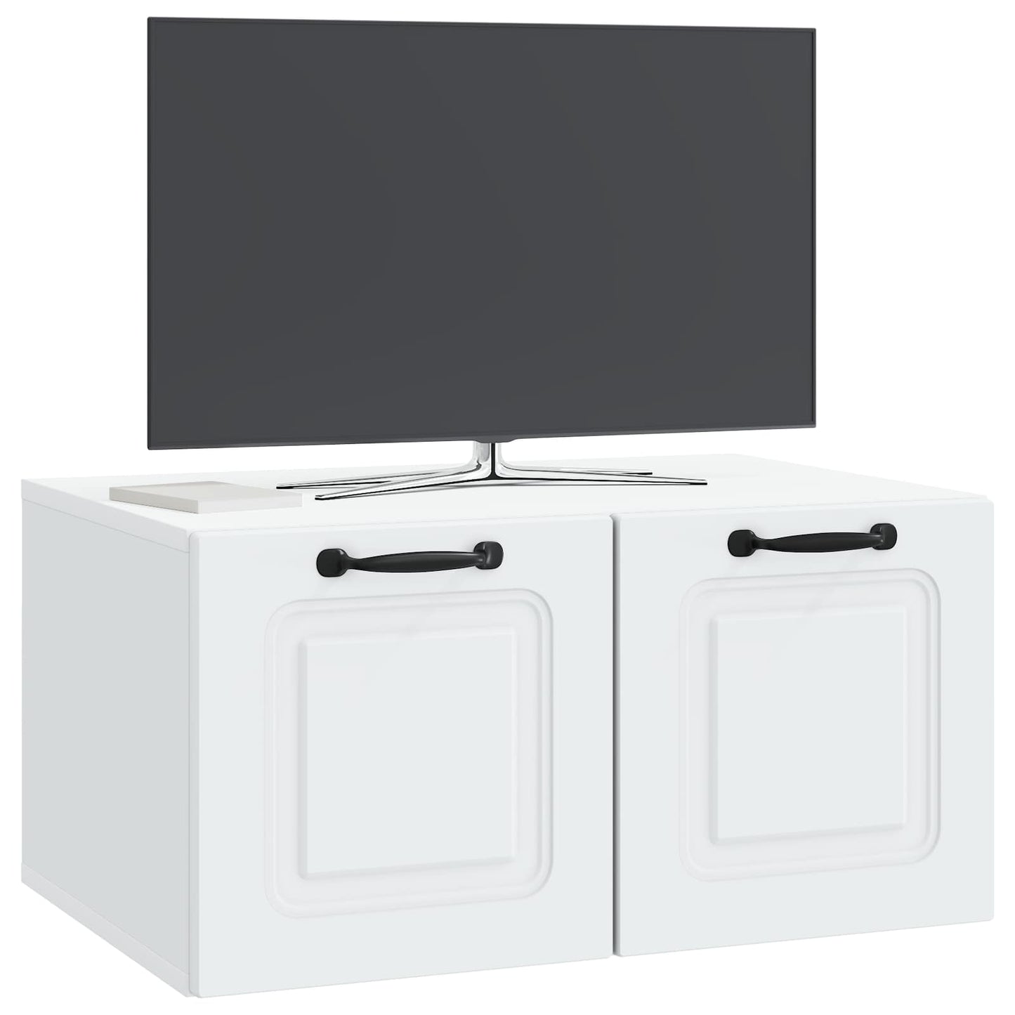 Wall-Mounted TV Cabinet White 59.5 x 41 x 30 cm Engineered Wood