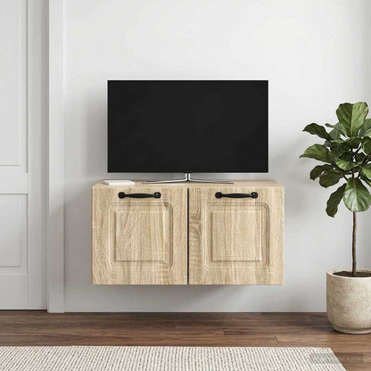 Wall-Mounted TV Cabinet Sonoma Oak 59.5 x 41 x 30 cm