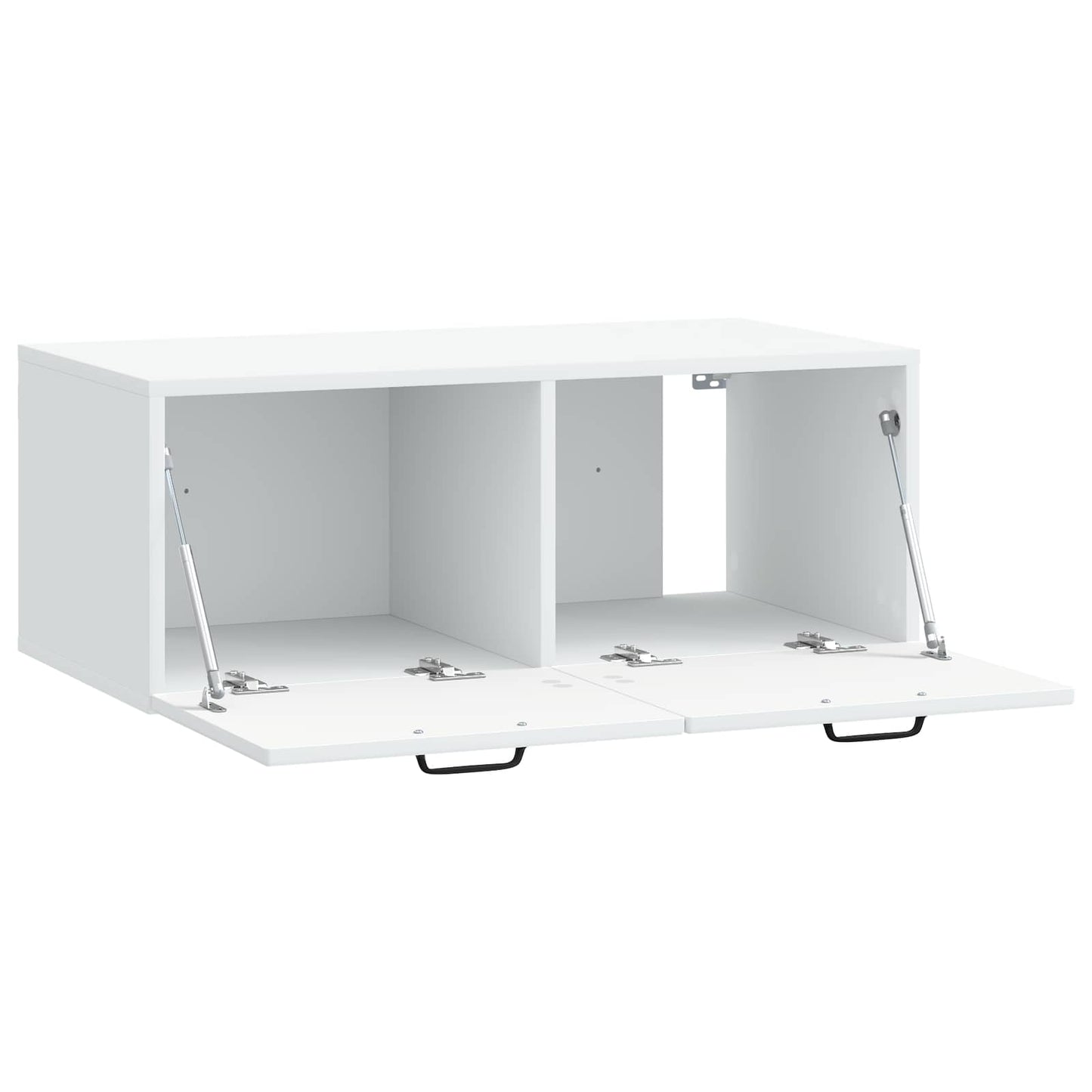Wall-Mounted TV Cabinet White 78.5 x 41 x 30 cm Engineered Wood