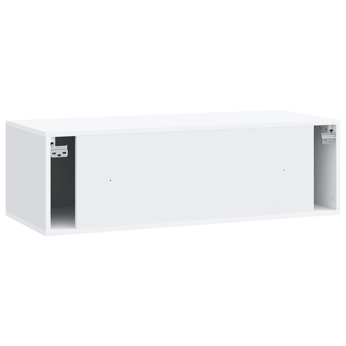 Wall-Mounted TV Cabinet White 98 x 41 x 30 cm Engineered Wood