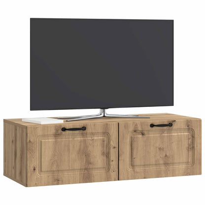 Wall-Mounted TV Cabinet Artisan Oak 98 x 41 x 30 cm